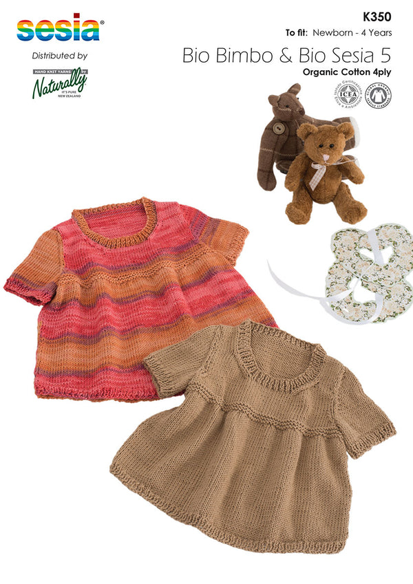 Naturally Pattern Leaflet Bimbo & Sesia Kids/dress
