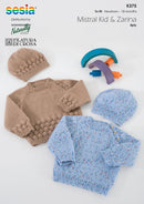 Naturally Pattern Leaflet Sesia Mistral & Zarina Kids/Sweater & Hat