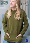 Naturally Pattern Leaflet Loyal DK Kids/Sweater