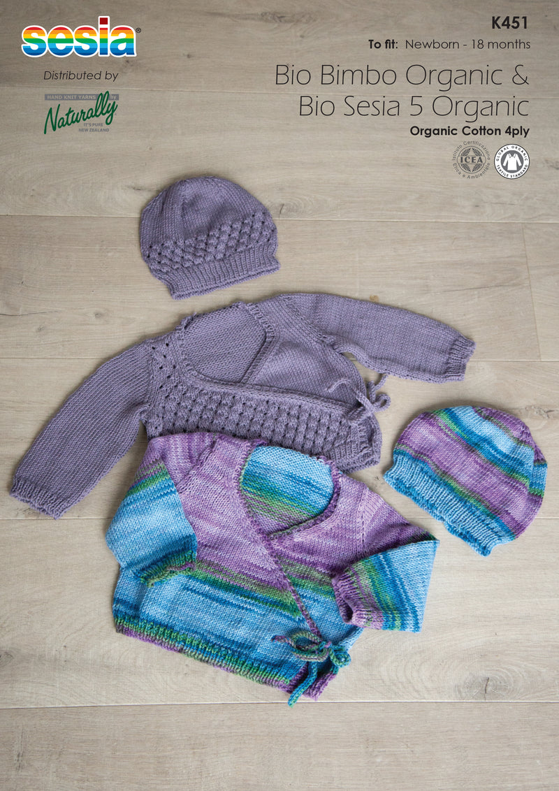 Naturally & Sessia Pattern Leaflet Bio Bimbo 5 Kids/jacket & Hat