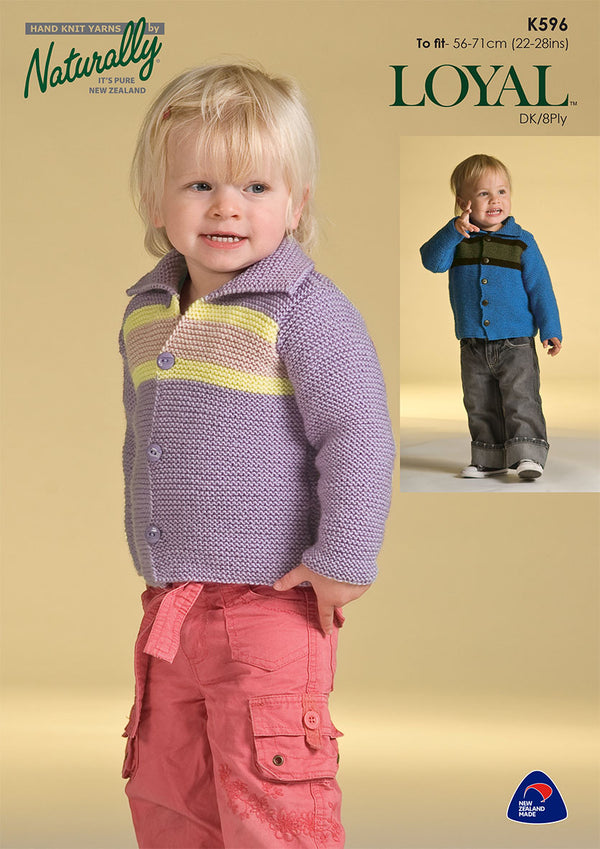 Naturally Pattern Leaflet Kids Connection Kids/Cardigan