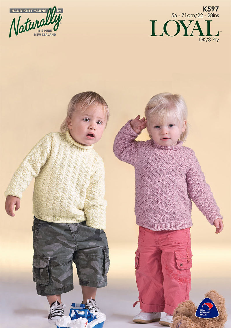 Naturally Pattern Leaflet Kids Connection Kids/Sweater