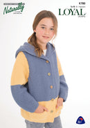 Naturally Pattern Leaflet Loyal DK Kids/Hoodie