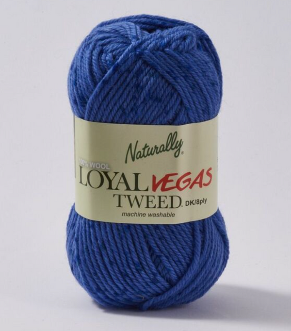 Naturally Loyal Vegas Tweed 8ply#Colour_ALL BLUES (31757)