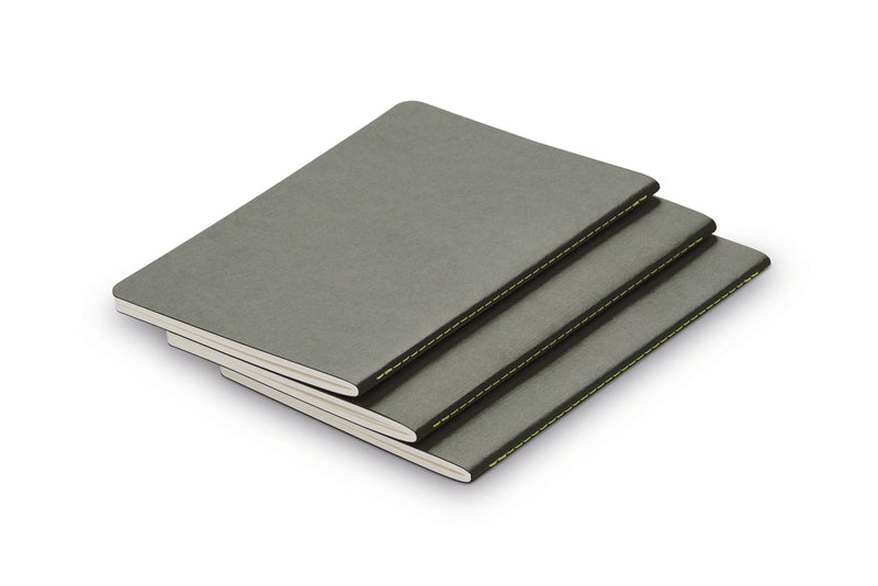 lamy paper booklet a5 cahier grey - pack of 3