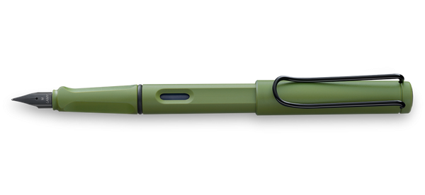 lamy safari fountain pen (medium) 041#Colour_SAVANNAH GREEN