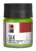 Marabu Silk Fabric Craft Paint 50ml#Colour_LEAF GREEN