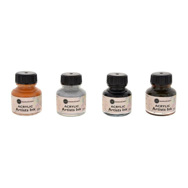 Manuscript Calligraphy Dip Pen Ink 30ml#colour_Blue