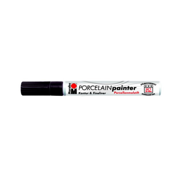 Marabu Glas Painter Contour Tip 1mm Black