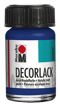 Marabu Decorlack Craft Paint 15ml#colour_medium blue