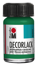 Marabu Decorlack Craft Paint 15ml#colour_rich green
