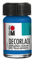 Marabu Decorlack Craft Paint 15ml#colour_azure blue