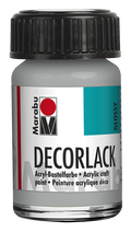 Marabu Decorlack Craft Paint 15ml#colour_metallic silver