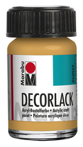 Marabu Decorlack Craft Paint 15ml#colour_metallic gold