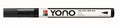 Marabu YONO Acrylic Markers Fine#Colour_BLACK