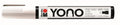 Marabu YONO Acrylic Markers Bullet Tip#Colour_WHITE