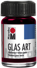 Marabu Glasart Paint 15ml#Colour_CARMINE RED