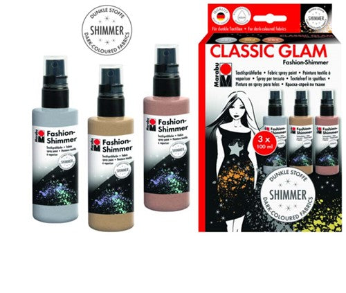 Marabu Fashion Shimmer Set- Classic