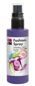 Marabu Fashion Spray Water Based Fabric Craft Paint 100ml#colour_PLUM