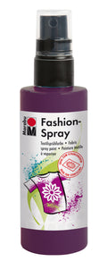 Marabu Fashion Spray Water Based Fabric Craft Paint 100ml#colour_AUBERGINE