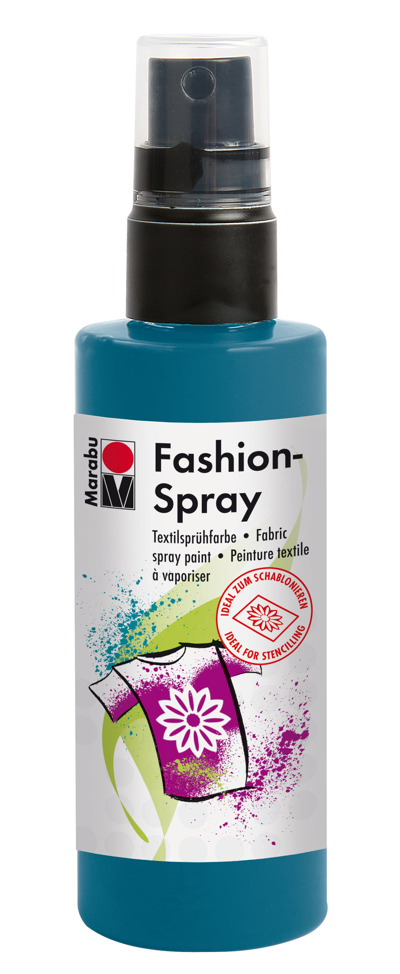 Marabu Fashion Spray Water Based Fabric Craft Paint 100ml