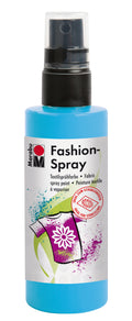 Marabu Fashion Spray Water Based Fabric Craft Paint 100ml#colour_SKY BLUE