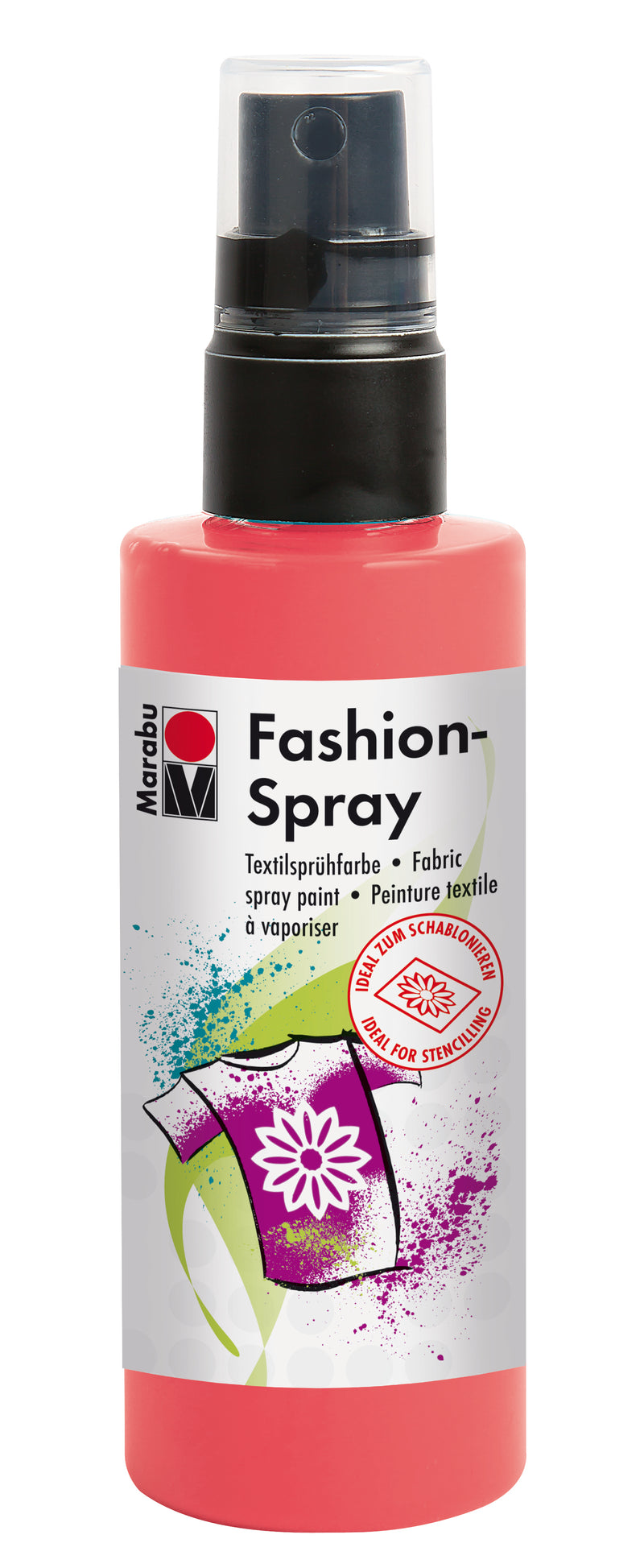 Marabu Fashion Spray Water Based Fabric Craft Paint 100ml