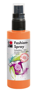 Marabu Fashion Spray Water Based Fabric Craft Paint 100ml#colour_TANGERINE