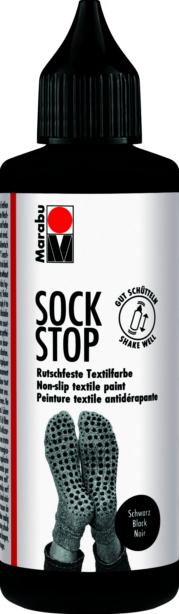 Marabu Sock Stop 90ml#Colour_BLACK
