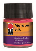 Marabu Silk Fabric Craft Paint 50ml#Colour_CHERRY RED