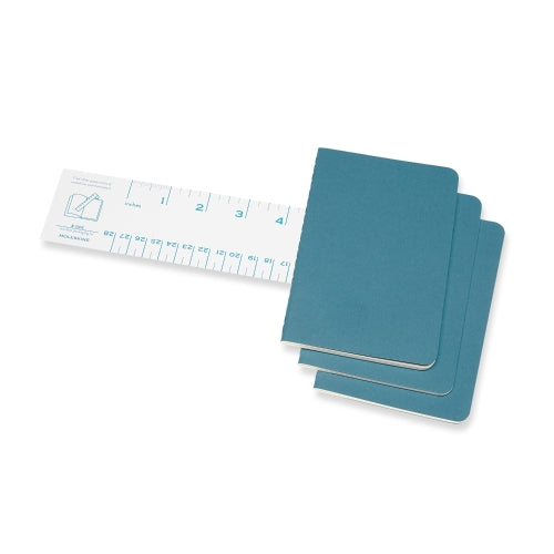 moleskine cahier journals pocket ruled - pack of 3