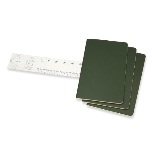 moleskine cahier journals large plain - pack of 3