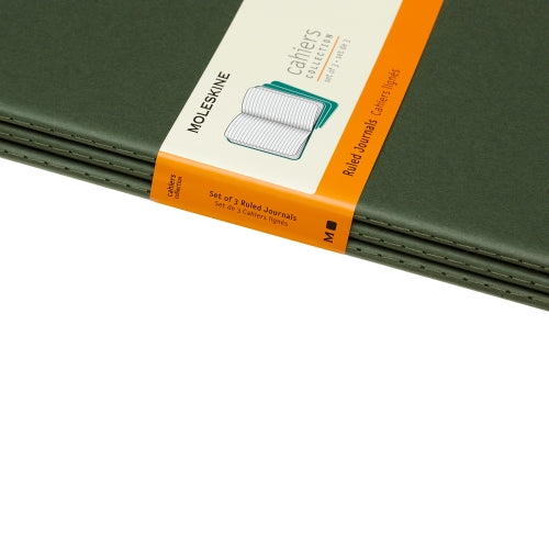 moleskine cahier journals xtra large ruled - pack of 3
