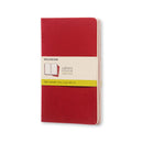 moleskine cahier journals large plain - pack of 3