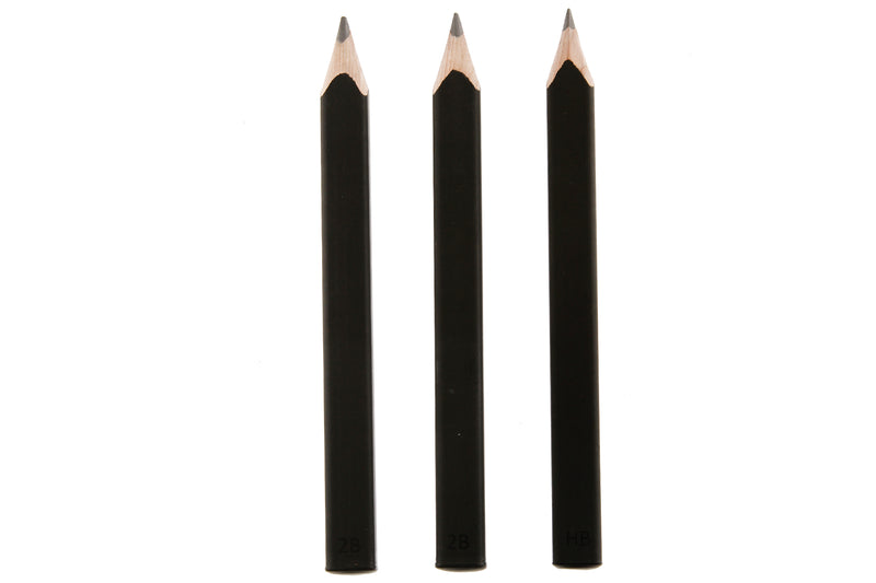 Moleskine Matte Black Pencils - Set Of 3