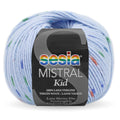 Sesia Mistral Kid Yarn 4ply#Colour_BLUE WITH BRIGHT DOTS (1821)