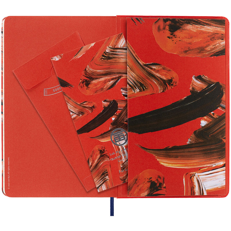 Moleskine Limited Edition Notebook Year of The Tiger Large Ruled Red