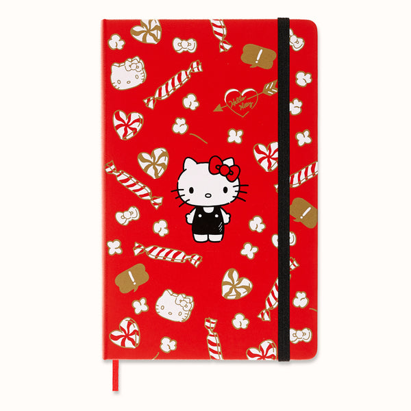 Moleskine Limited Edition Notebook Hello Kitty Large Ruled#Colour_RED