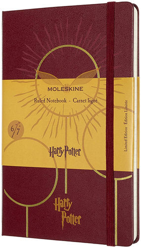moleskine limited notebook harry potter large ruled