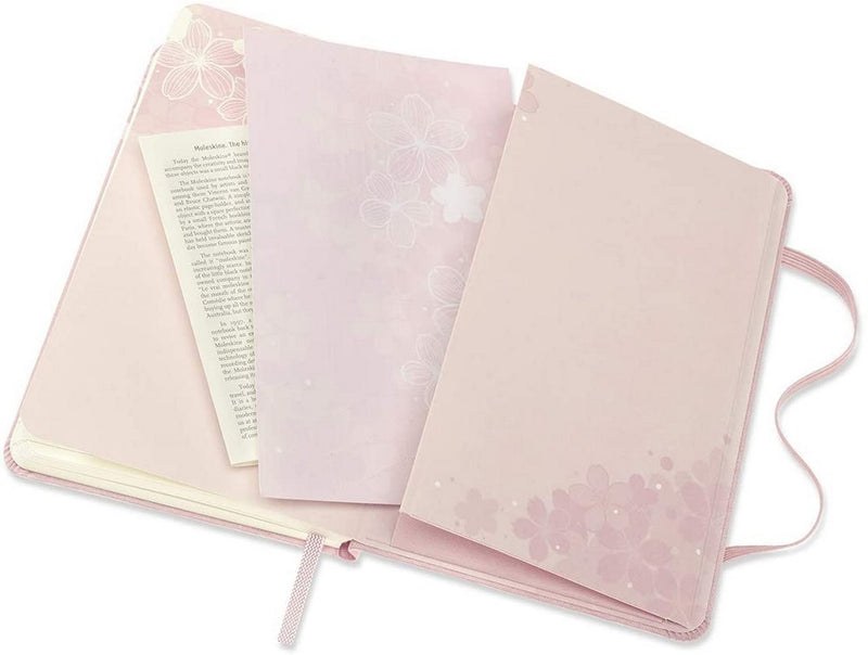 moleskine limited notebook sakura pocket ruled dark pink