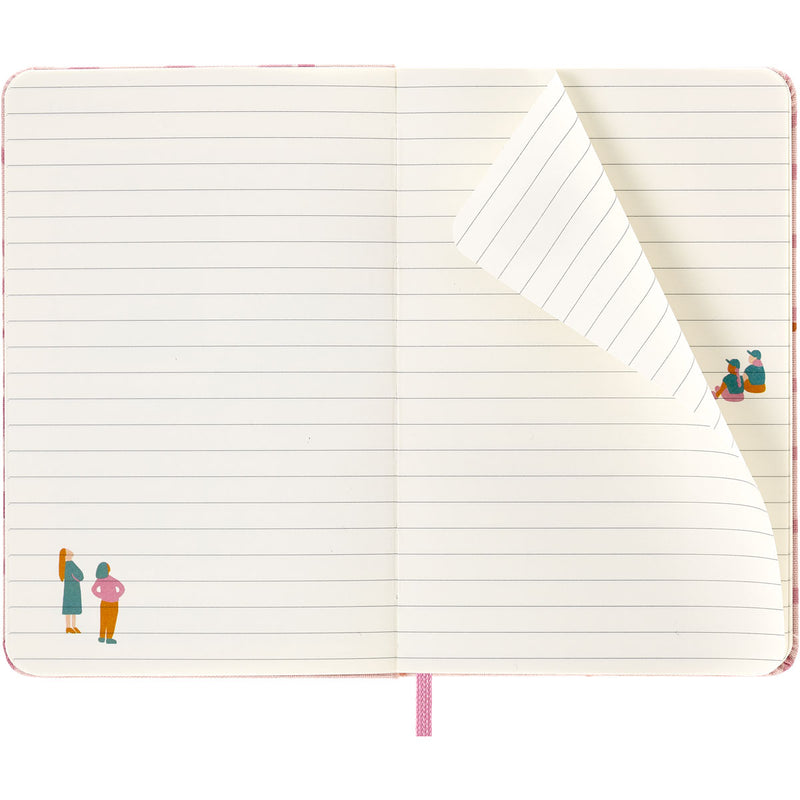 Moleskine Limited Collection Notebook Sakura Pocket Ruled Couple