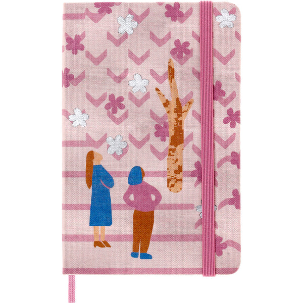 Moleskine Limited Collection Notebook Sakura Pocket Ruled Couple