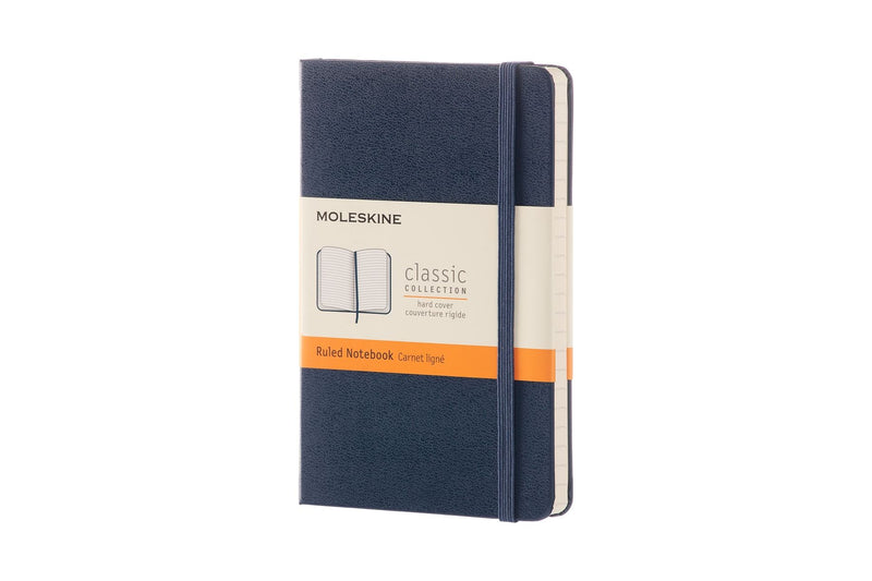 moleskine notebook pocket ruled hard