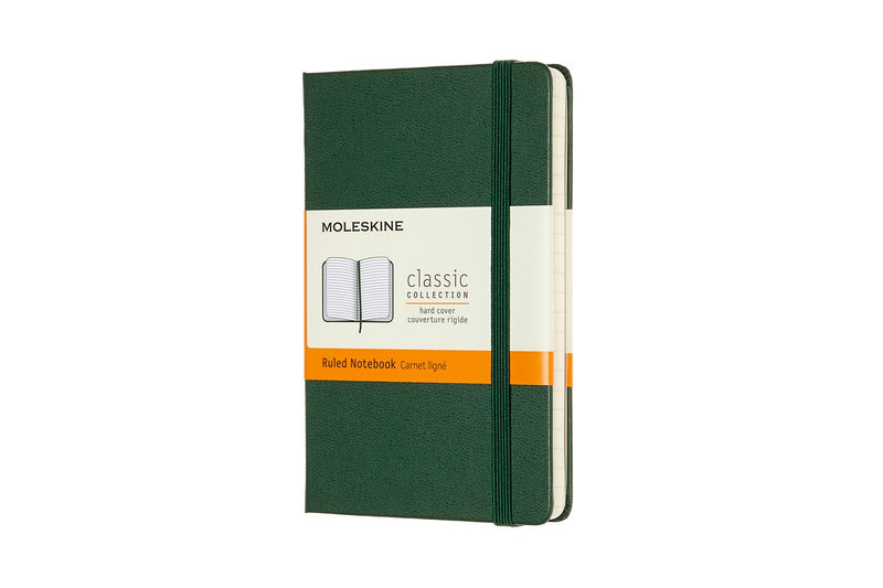 moleskine notebook pocket ruled hard