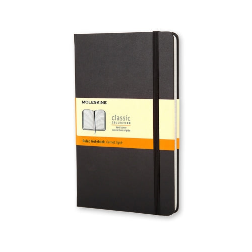 moleskine notebook pocket ruled hard