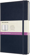 moleskine notebook large ruled plain hard#Colour_BLUE