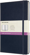 moleskine notebook large ruled plain hard#Colour_BLUE