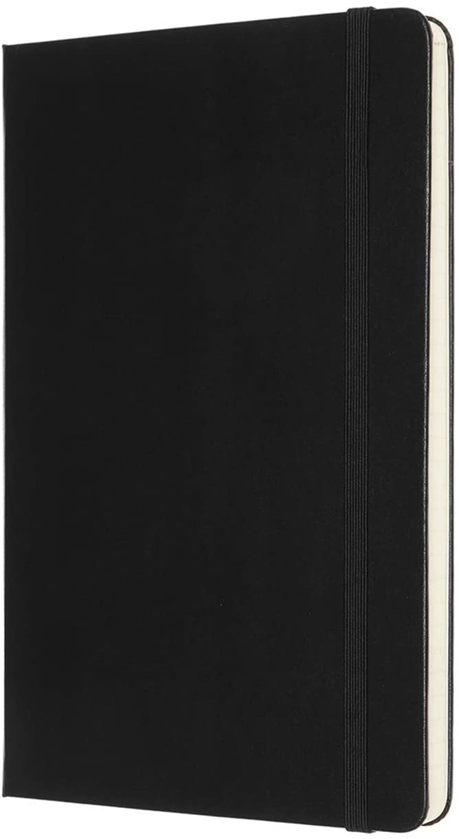 moleskine notebook large ruled plain hard