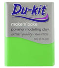 Du Kit Polymer Modelling Clay 50 Grams#colour_FLUO GREEN