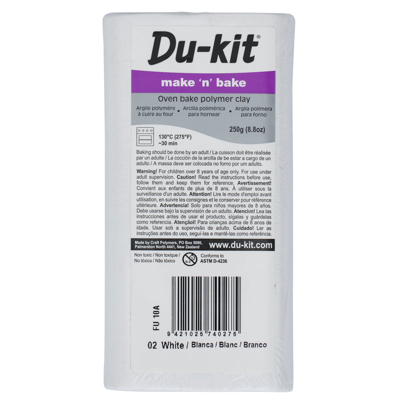 Du Kit Artist Polymer Modelling Clay 250G Blocks